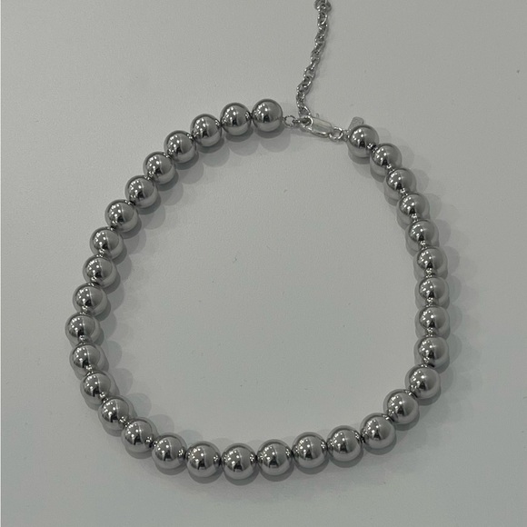 Melinda Maria Jewelry - MELINDA MARIA Life’s a Ball Infinity Necklace - Silver